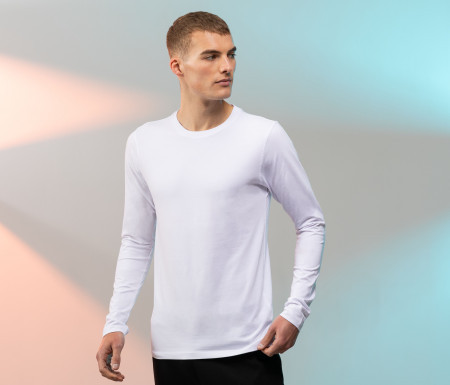 MEN'S FEEL GOOD LONG-SLEEVE STRETCH T