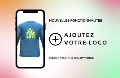 Reality Textile - Nouvelles fonctionnalités